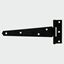 Picture of LIGHT TEE HINGE - LTH4B100BLACK X 2 (100mm LONG)