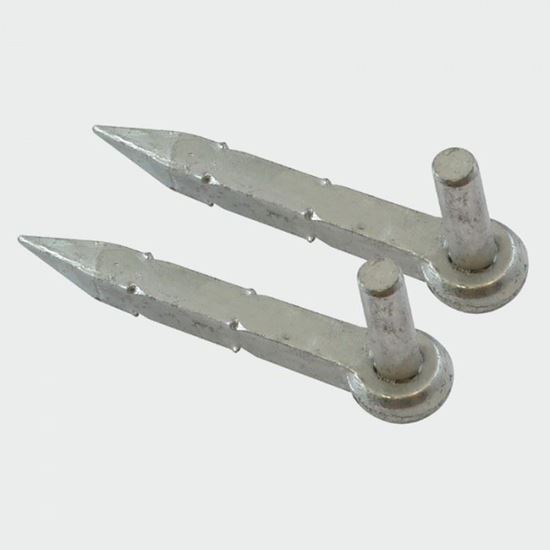 Picture of GATE HOOKS TO DRIVE X 2 QTY GHD19GALV (SIZE 215mm PIN DIA 19mm)