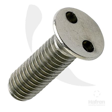 Picture for category Csk A2 Stainless Steel 2 Hole Machine Screws
