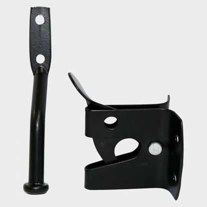 Picture of AUTOMATIC GATE LATCH AGLMBP EPOXY BLACK  50mm 2"