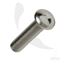 Picture of M8 x 60 ROUND HEAD A2 STAINLESS STEEL CLUTCH HEAD MACHINE SCREWS X 100