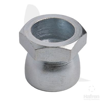 Picture of M16 BRIGHT ZINC PLATED SHEAR NUTS X 100