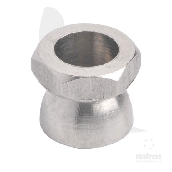 Picture of M4 A2 STAINLESS STEEL SHEAR NUTS X 100