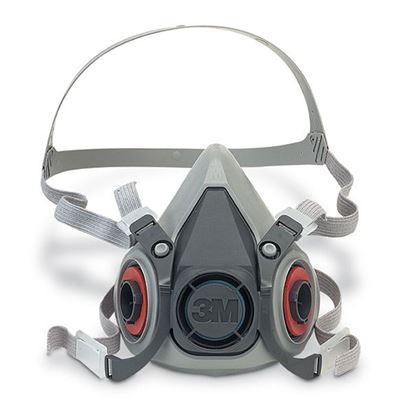 Picture of 3M 6100S HALF MASK SMALL 