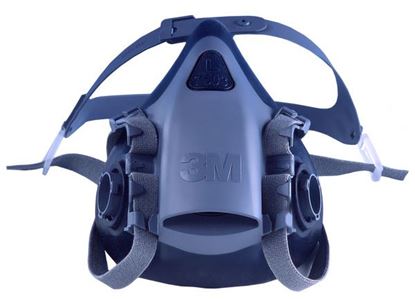 Picture of 3M 7503 LGE SILICONE HALF MASK 