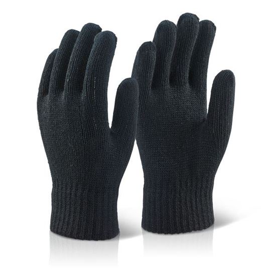 Picture of ACRYLIC GLOVE BLACK 