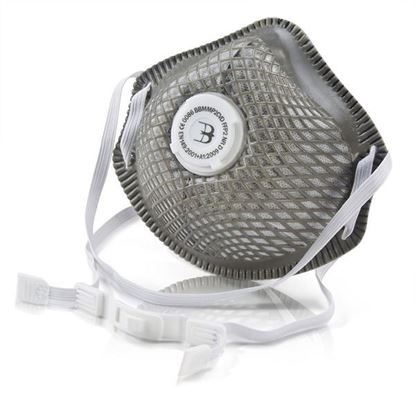 Picture of B-B P2V MESH CUP CHARCOAL MASK 