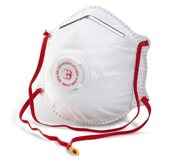 Picture of B-BRAND FFP2 MASK VALVED 