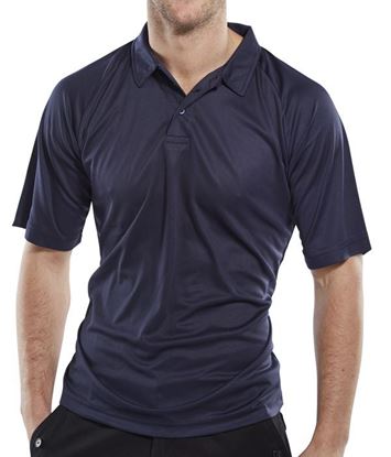 Picture of B-COOL POLO SHIRT NAVY LARGE 