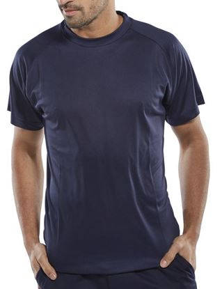 Picture of B-COOL T-SHIRT NAVY 3XL 