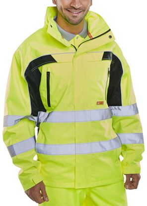 Picture of BD80 SAT YELLOW JACKET LARGE 