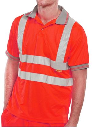 Picture of BSEEN EN ISO 20471 POLO RED 5XL