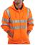 Picture of HOODED FULLY ZIPPED SWEATSHIRT ORANGE M