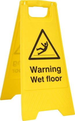 Picture of WARNING WET FLOOR A BOARD 