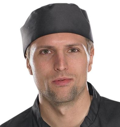 Picture of CHEFS SKULL CAP BL 