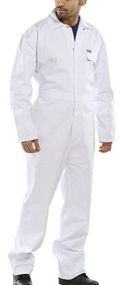 Picture of C/D BOILERSUIT WHITE 36 