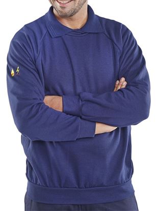 Picture of CLICK FR AS SWEATSHIRT NAV L 