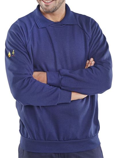 Picture of CLICK FR AS SWEATSHIRT NAV L 