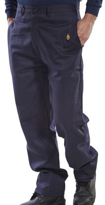 Picture of CLICK FR TROUSERS NAVY 40 