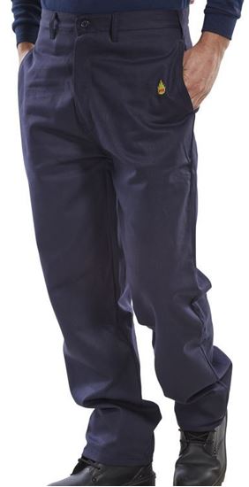 Picture of CLICK FR TROUSERS NAVY 40 