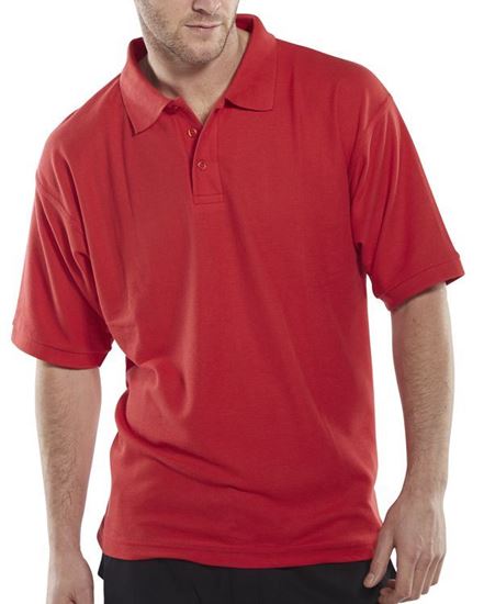 Picture of CLICK PK SHIRT RED S 