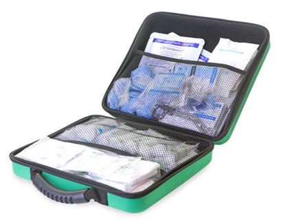 Picture of CLICK MEDICAL BS8599-1 MEDIUM FIRST AID KIT IN LGE FEVA BAG
