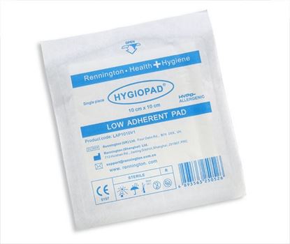 Picture of CLICK MEDICAL LOW ADHERENT DRESSING 10x10cm BOX 25
