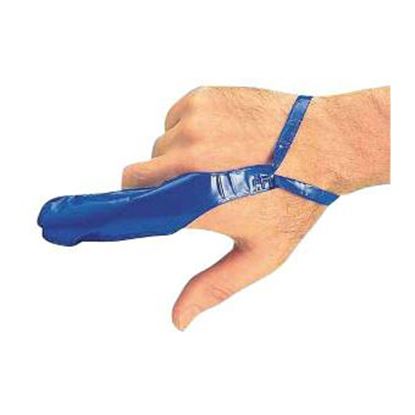 Picture of CLICK MEDICAL FINGERSTALL BLUE MEDIUM PACK OF 10