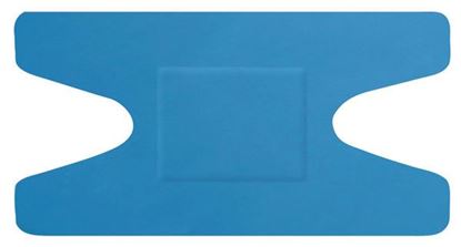Picture of CLICK MEDICAL BLUE DETECTABLE PLASTERS 50 KNUCKLE