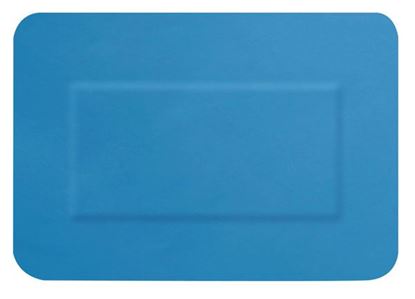 Picture of CLICK MEDICAL BLUE DETECTABLE PLASTERS 50 LARGE PATCH