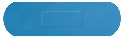 Picture of CLICK MEDICAL BLUE DETECTABLE PLASTERS 100 SENIOR STRIP