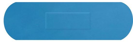 Picture of CLICK MEDICAL BLUE DETECTABLE PLASTERS 100 SENIOR STRIP