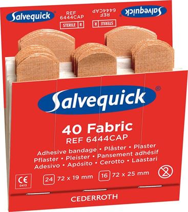Picture of CLICK MEDICAL FABRIC PLASTERS REFILL PACK 6 x 40 PLASTERS