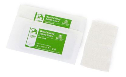 Picture of CLICK MEDICAL CUT-EEZE SOLUBLE DRESSING 10x10cm
