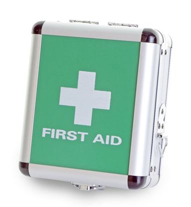 Picture of CLICK MEDICAL SMALL ALUMINIUM FIRST AID CASE
