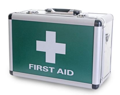 Picture of CLICK MEDICAL LARGE ALUMINIUM FIRST AID CASE