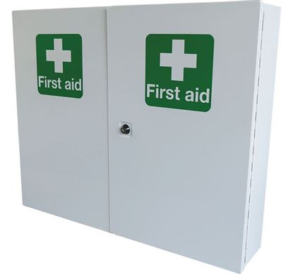 Picture of DOUBLE DOOR METAL FIRST AID CABINET