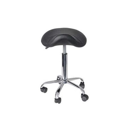 Picture of CLICK MEDICAL GAS LIFT SADDLE STOOL