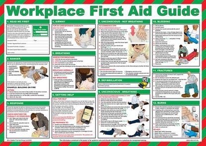 Picture of CLICK MEDICAL WORKPLACE FIRST AID POSTER A600