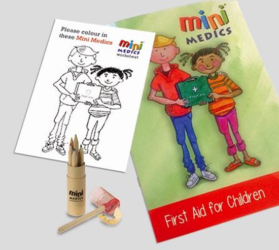 Picture of CLICK MEDICAL KIDS FIRST AID PACK/PENCIL