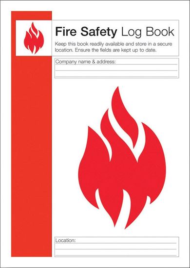 Picture of CLICK MEDICAL FIRE SAFETY LOG BOOK (Q4127)