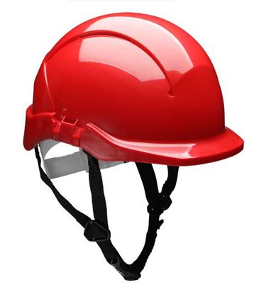 Picture of CONCEPT LINESMAN RED HELMET UNVENTED (S08CRL)