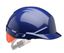 Picture of REFLEX SAFETY HELMET BLUE C/W ORANGE REAR FLASH