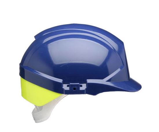 Picture of REFLEX SAFETY HELMET BLUE C/W YELLOW REAR FLASH