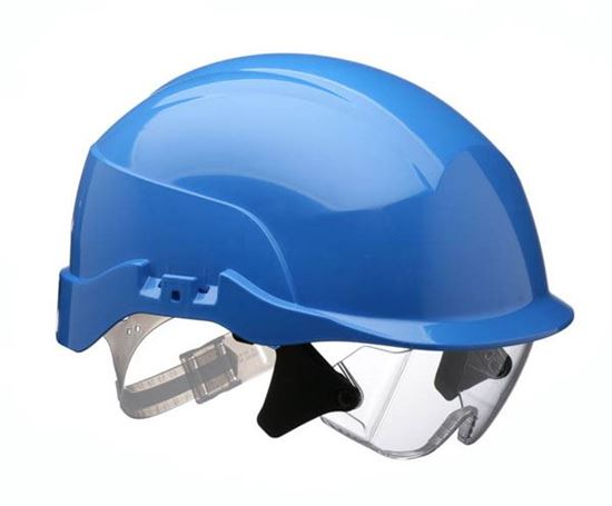 Picture of SPECTRUM BLUE HELMET C/W EYE SHIELD (S20BR)