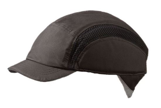 Picture of AIRPRO BASEBALL BUMP CAP REDUCED PEAK BLACK