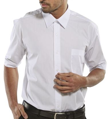 Picture of CLASSIC SHIRT S/S WHITE 14.5 