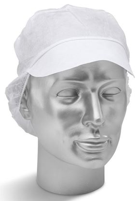 Picture of DISPOSABLE SNOOD CAP WHITE 