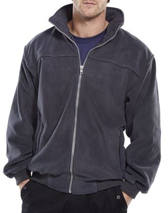 Picture of ENDEAVOUR FLEECE GREY M 