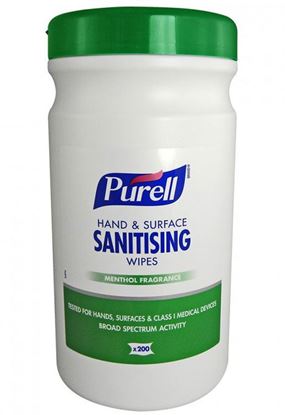 Picture of PURELL HAND AND SURFACE SANITISING WIPES (TUB) CASE/6